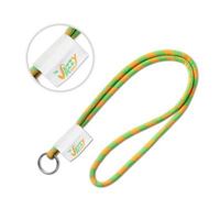LANYARD TUBOLARE CON ETICHETTA